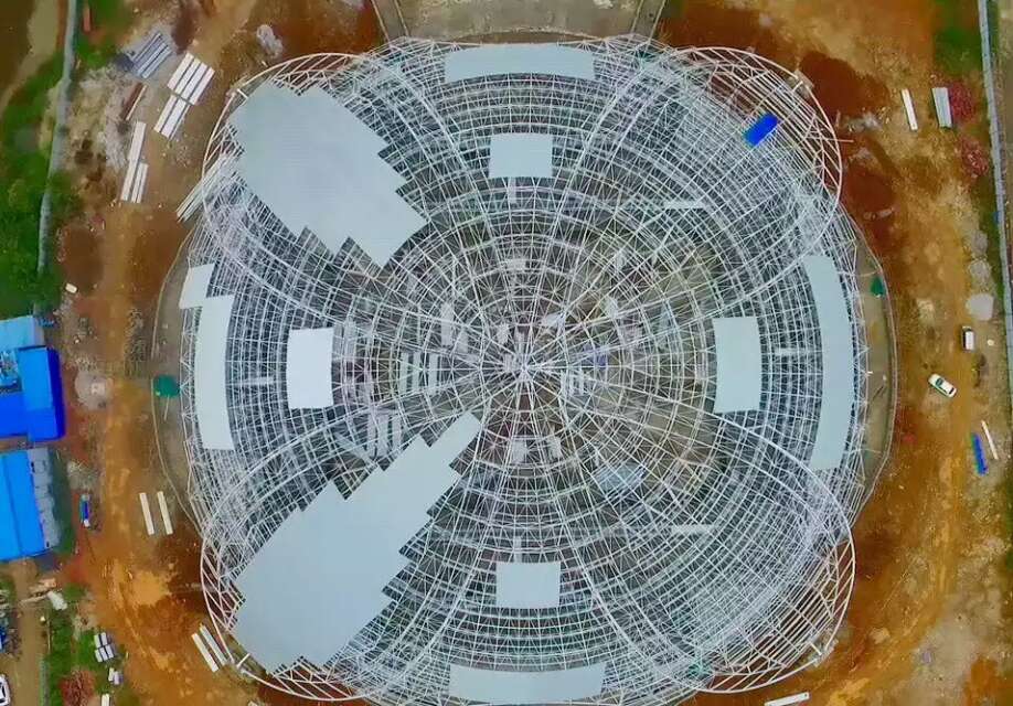 仪征体育馆网架